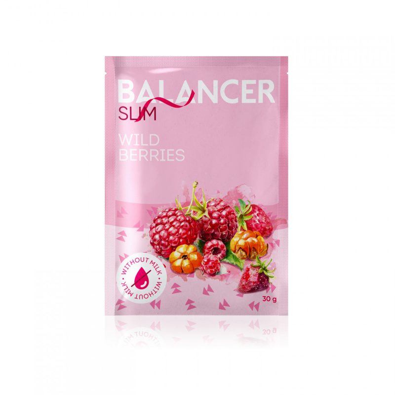 Коктейль BALANCER SLIM со вкусом «Лесные ягоды», 5 саше