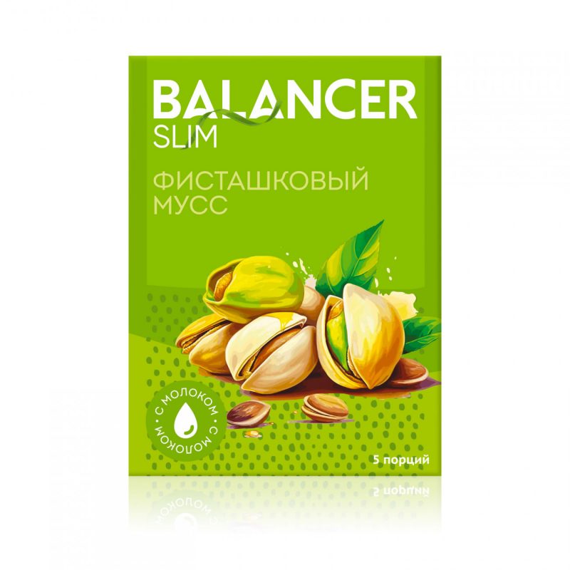 Коктейль BALANCER SLIM со вкусом «Фисташковый мусс», 5 саше